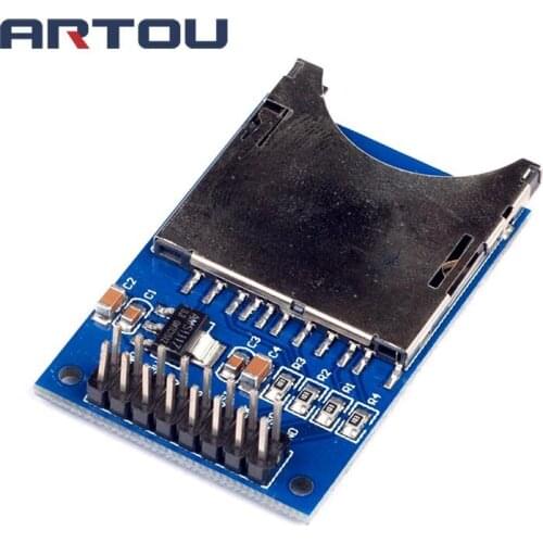 1PCS/LOT Reading and writing module for arduino SD Card Module Slot Socket Reader ARM MCU
