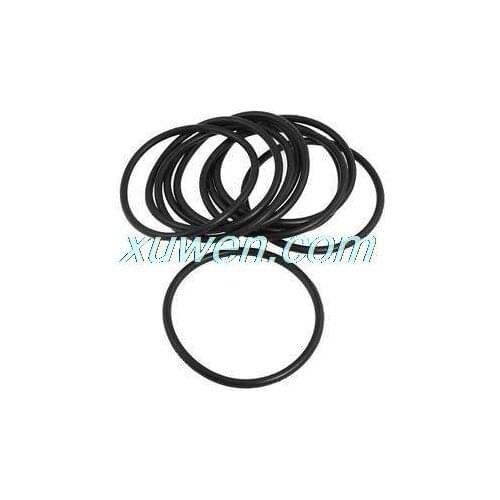 10 Pcs Black Nitrile Rubber O Ring NBR Seal Washer Gaskets 90mm x 5mm