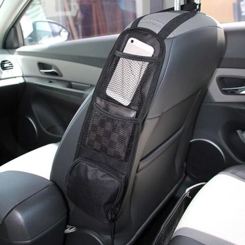 Car Seat Side Storage Box Organizer For Stowing Tidying Car Interior Multi Pocket Hanging Bag Holder Black Car Accessories
