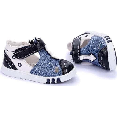 Kiko Lf 251-53 Orto pedik Male Child First Step Sandals Shoes