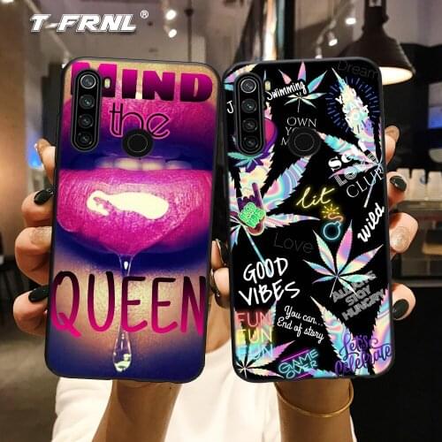 For Redmi note 8t case cover Soft silicone TPU case for redmi 9 9A Mouse queen painted for Redmi note 7 8 9 Pro 8T 10 Pro case