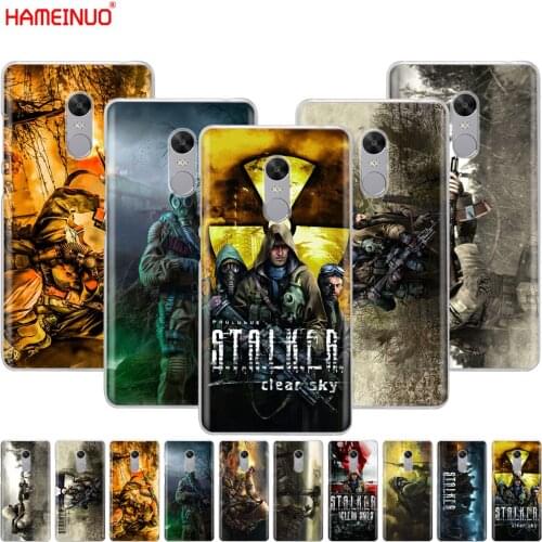 HAMEINUO stalker clear sky Game Fashion Luxury Cover phone Case for Xiaomi redmi 5 4 1 1s 2 3 3s pro PLUS redmi note 4 4X 4A 5A
