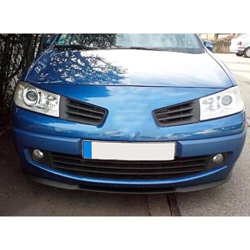 CUPRA R FRONT SPOILER BUMPER LIP Euro Spoiler Lip Universal 3 pcs Body Kit For Renault MEGANE 2
