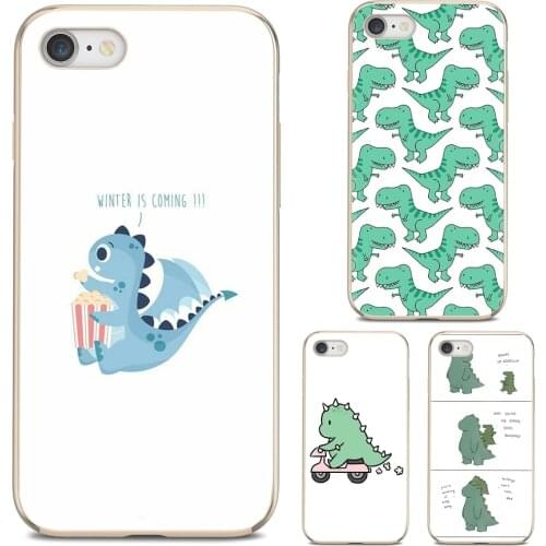 For Samsung Galaxy A10 A40 A50 A70 A3 A5 A7 A9 A8 A6 Plus 2018 2015 2016 2017 Cute Little Dinosaur Designer Silicone Phone Case