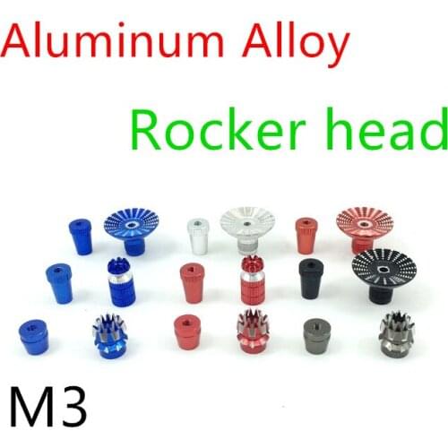 Aluminum Alloy Rocker head Rod Joystick For R/C Quadcopter Helicopter Boat Drone plane Transmitter Remote Controller Spare Parts