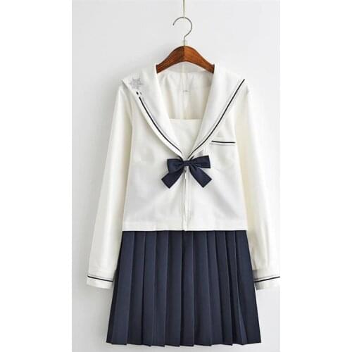 Jk uniform Sailor Suit COS School Wear Women School Uniform Soft Punk Lolita Magic Front Halloween Fashion costumes
