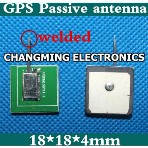 GPS Passive antenna 18*18*4mm Ceramic 18*18*2mm Big dipper GPS antenna(working 100% Free Shipping)5PCS