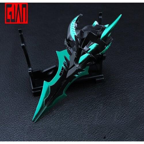 Weapon Model Alloy Sword Game Exclusive Weapon Collection Souvenir Ornaments Lanling Hunter Ring Alloy Model Weapon Weapon 12 Cm