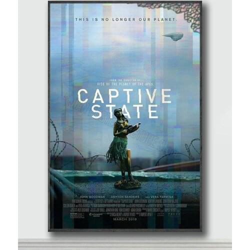 NJ100 Captive State Movie Silk Posters and Prints wall art Art Poster Home Decor