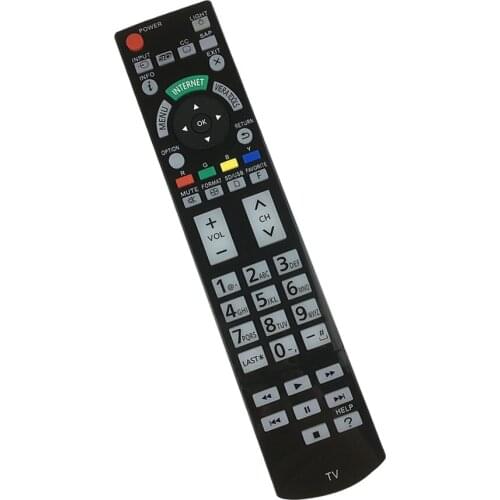 New Remote Control For Panasonic TC-L47ET5 TC-P65VT50 TC-P55VT50 TC-L47DT50 Viera LED TV