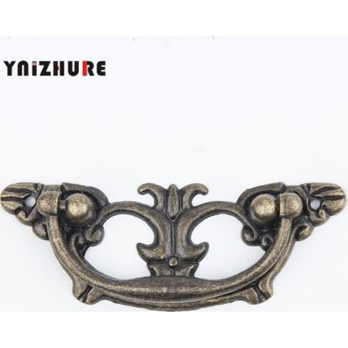 Antique Zinc Alloy Bat Pattern Drawer Cabinet Desk Box Door Pull Handle Knob Furniture,Bronze Color,82*30mm,8Pcs