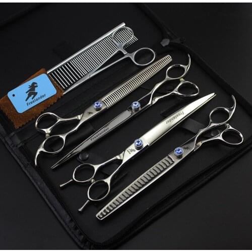 Freelander Professional Pet Grooming Scissors Set 8 Inch,Dog Grooming Shears,Scissors For Dog Grooming