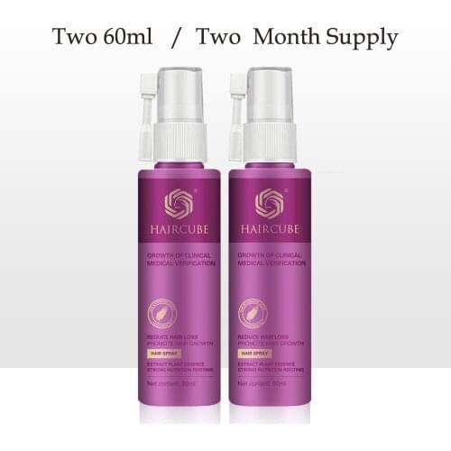 2Pcs Anti Hair Loss Essence Hair Growth Treatment Oil Fast Thick Hair Eyebrows Support Natural Healthy Hair Treatment for Women