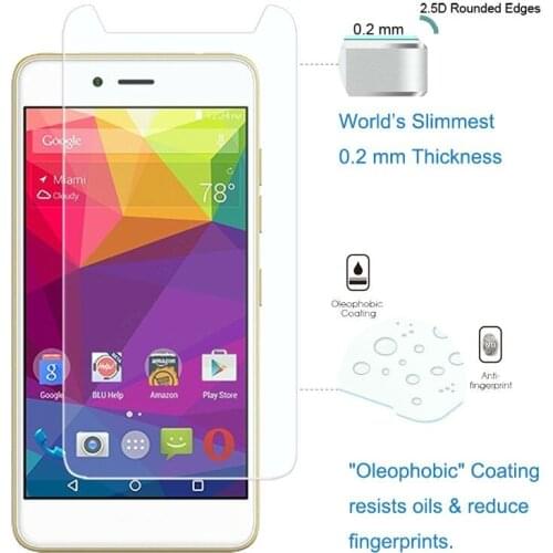 2pcs Ultra-thin Tempered Glass for Ark Benefit M502 M503 M505 M506 S502 Plus S503 Screen Protector Film Protective Screen Cover