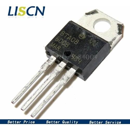 10PCS BTA08-600B TO-220 BTA08-600 TO220 BTA08 8A 600V new original