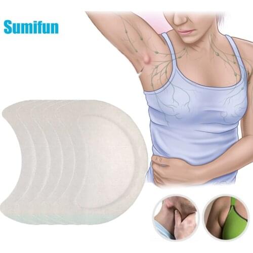 20pcs Lymphatic Detox Patch Neck Anti-Swelling Herbs Sticker LymphPads Medical Plaster Body Relaxation Health Care