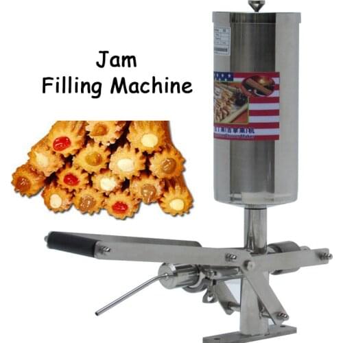 5L Jam Filling Machine Stainless Steel Puff Filler Churros Stuffer Fried Bread Stick Filling Machine NP-25