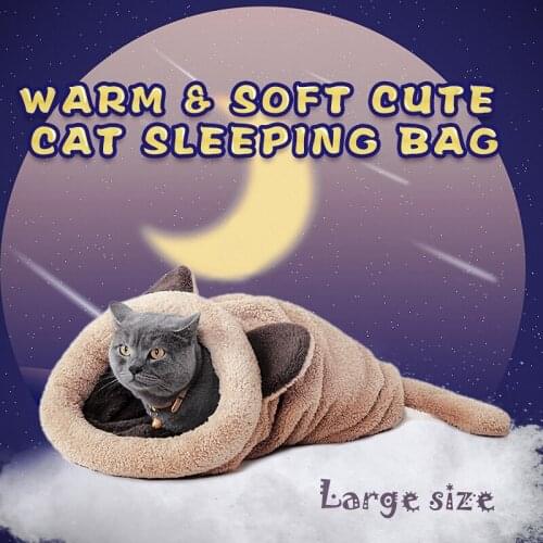 Free Shipping Dog Cat House Sleeping Bed Available in Four Colors One Free Size Comfortable and Warm Flannel Material Pet House