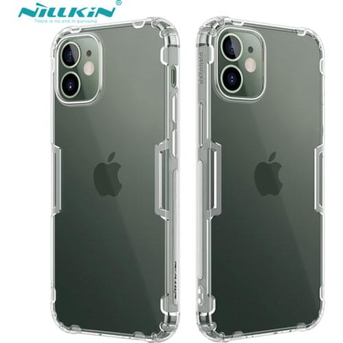 For Apple iPhone 12 Pro Max (2020) Case,NILLKIN Nature TPU Transparent Clear Soft Back Cover Case for iPhone 12 (2020)
