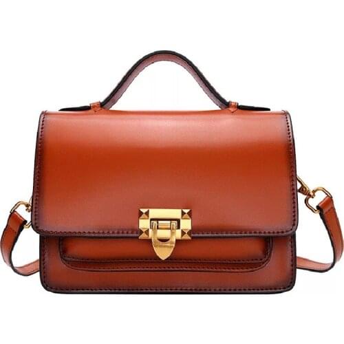 Luxury Designer Women Bags Messenger Vintage Handbags Mini Small Ladies New Cow Leather Shoulder Bags 2019 bolsos mujer