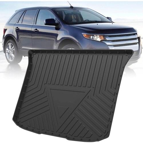 TPE Trunk Mat For Focus Edge/EcoSport/Fusion/Mustang/Escape/Explorer 2007- 2020 2021 Custom Rubber 3D Cargo Liner Accessories