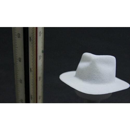 1/6 Scale WWII Modern Film and Television Trendy European Gentleman Hat Model