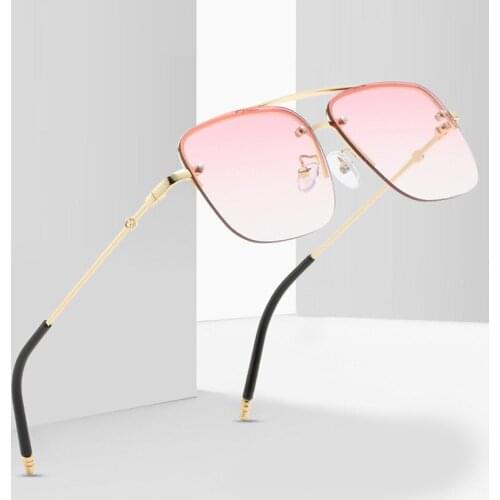 2021 New Metal Polygon Women Sunglasses Fashion Men Classic Vintage Sun Eyeglasses Luxury Brand Design Sun Glasses Frame Uv400