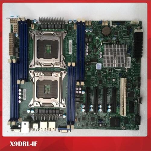 Original Workstation Motherboard For X9DRL-IF C602 2011 X79 M.2 IPMI Perfect Test,Good Quality