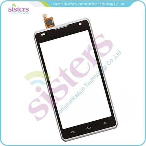 Touch screen digitizer Glass with silver Frame Replacement For LG Spirit 4G MS870 Free shipping