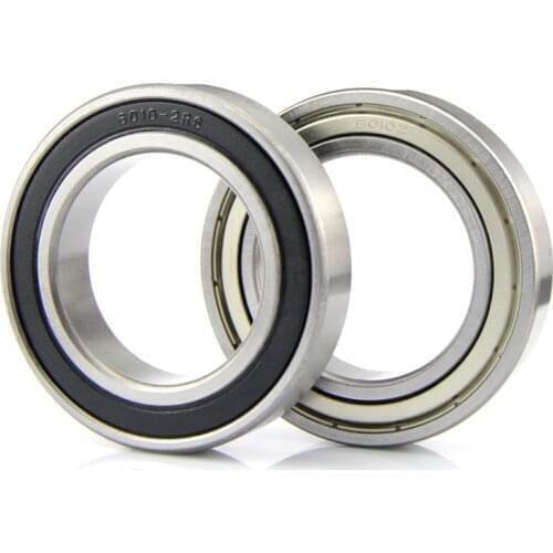2pcs/lot 6016ZZ 6016-2RS 80x125x22 deep groove ball bearing 6016 2Z RS steel ball bearings 80*125*22 mm