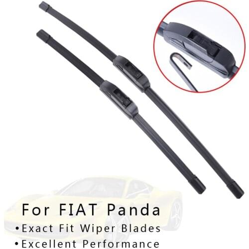 Front Wiper Blade For Cars for FIAT Panda Type 169 319 from 2004 2005 2006 2007-2016 windscreen wiper car Accessories wholesale
