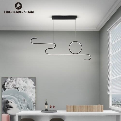New Modern Led Pendant Light 110v 220v Home Decoration Chandelier Pendant Lamp For Dining room Kitchen Living room Hanging Lamp