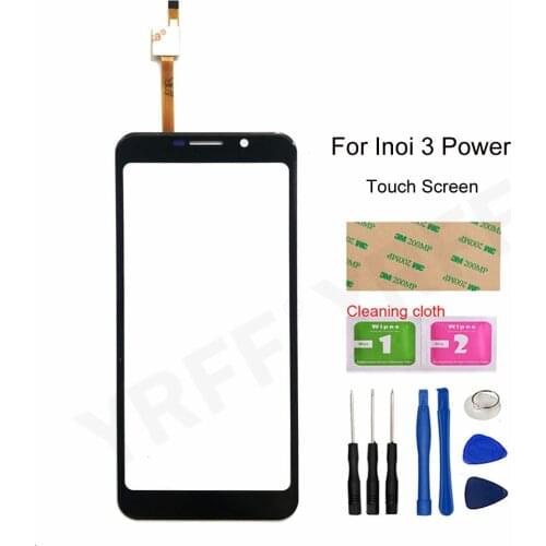 Glass Touch Screen Panel For Inoi 3 Power Touch Screen Digitizer Sensor Glass Panel Replacement Parts