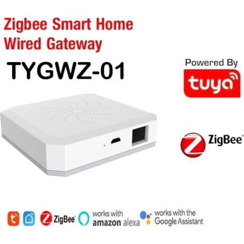 Tygwz-01 hub tuya zigbee gateway smart multi linkage host hub support Amazon alexa google assistant smart life zigbee alliance