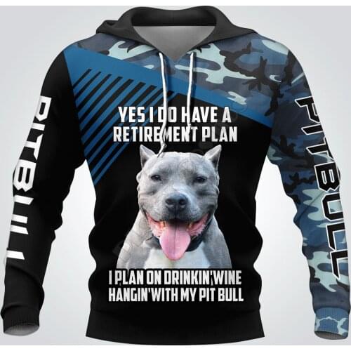 Funny Camouflage Pitbull 3D Hoodies Printed Pullover Men For Women Funny Sweatshirts Fashion Cosplay Apparel Sweater 01