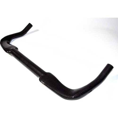 Full carbon fiber bicycle TT bar road bike 3K rest handlebar clip diameter 31.8*400/420/440mm bicicleta parts