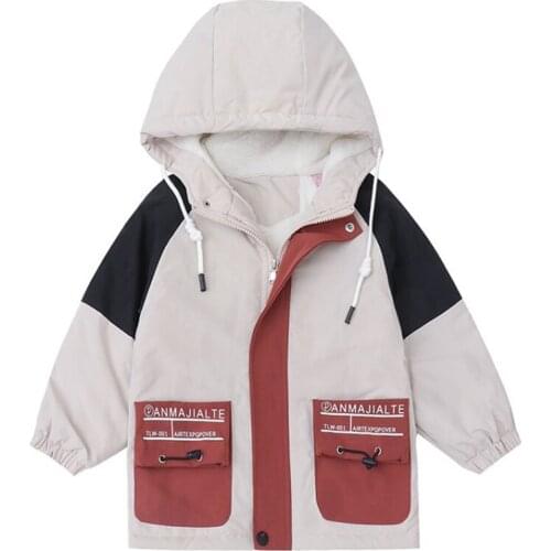 Winter Boys Girls Jacket Children Overcoat Thick 2021 New Fashion Windproof Coats Snow Clothes 4-12y Kids Clothing Parkas Coat