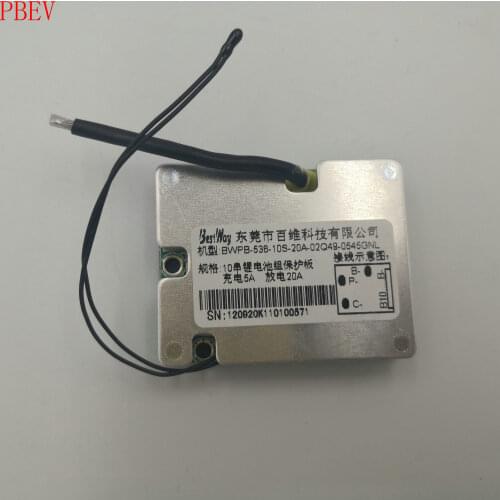 10 Series Lithium Battery Pack Protection Board Charge 5A Discharge 20A