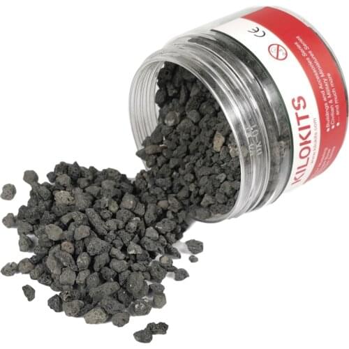 130g Large Black Lava Rocks Ballast Stones for Modelling Building Hobby 1/35 1/48 1/64 1/72 1/87 O OO HO N Scale