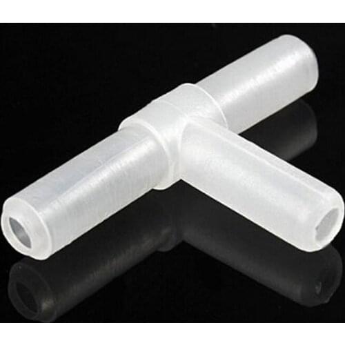 AXYC Plastic T Shape 3Way Aquarium Air Pump Line Tubing Hose Joints Connector New BES
