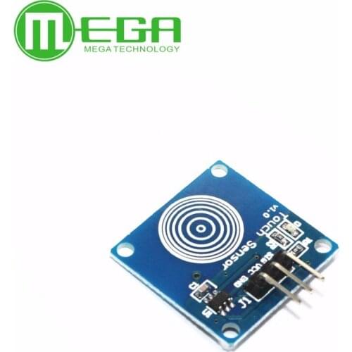 10pcs/lot Digital Sensor TTP223B Module Capacitive Touch Switch blue