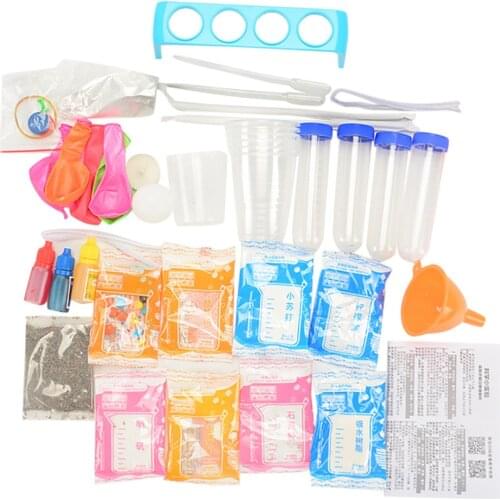Children Diy Science Experiment Toy Set Handmade Science Experiment Kit Montessori Educational Game For Kids Home School Science