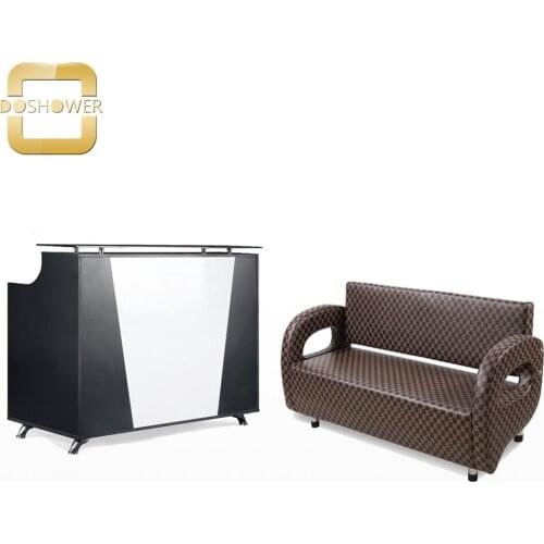 Doshower salon furniture of beauty salon equipment with waiting chairs