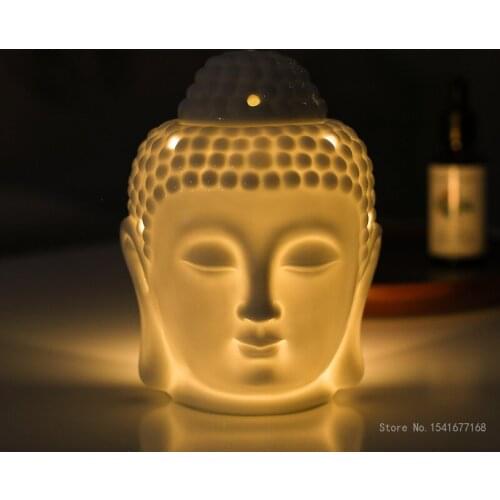 Ceramic aromatherapy lamp, aromatherapy furnace, hollow aromatherapy furnace, essential oil, home furnishings, air purification