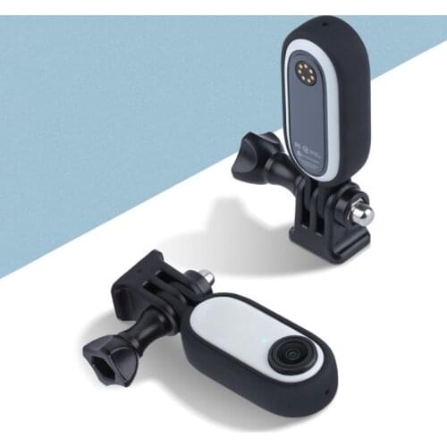 Mount Adapter Bundle Protective Frame Kit with 1/4" Thread Adapter Compatible with Insta 360 Go2 for Tripod Selfie Stick