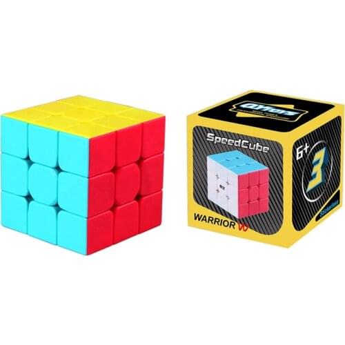 QIYI cube Qiyi Warrior W 3x3x3 Magic Cube Professional Speed Cube QIYI Cubo magico Puzzle Toys for Children Gifts Game cube