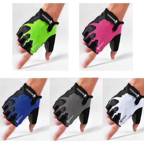 Summer Shockproof Cycling Gloves Half Finger Outdoor MTB Road Bike Bicycle Fashion Gloves Sports Mitten for Children Men Women
