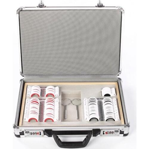 High Quality Optical Instruments Optometry Box Ophthalmic Trial Lens Set Case