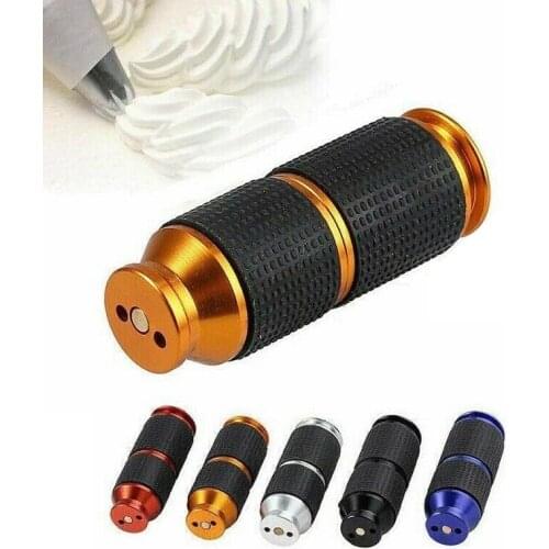 Portable Mini Whipped Cream Cracker Dispenser For Whipping Cream Dessert Tools For Home Rubber Grip Safe Gas Canister Dispenser