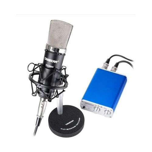 Takstar PC-K600 Professional wired condenser Microphones recording microphone for On-stage performance & Computer suit version